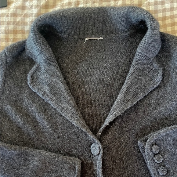 Ann Taylor Cashmere Wool Blend Cardigan - Picture 3 of 7